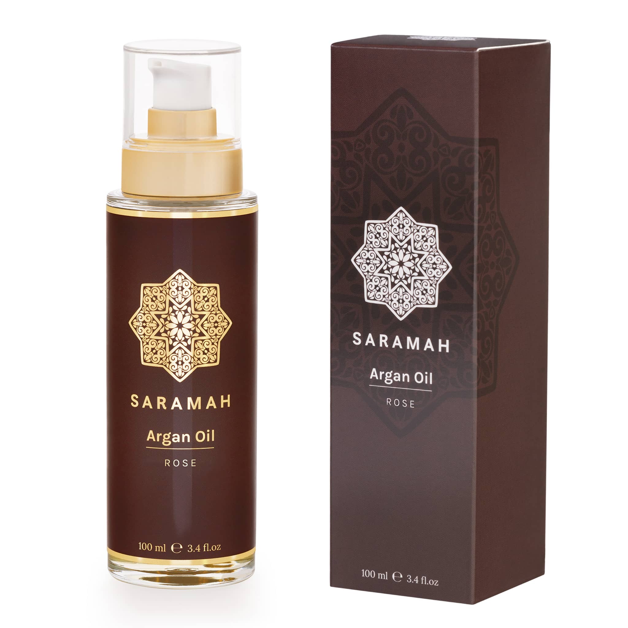 Huile d'argan et rose - 100 ml